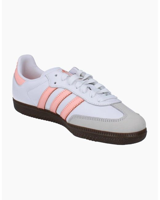 Adidas White Originals Samba Og Trainers Jh5687