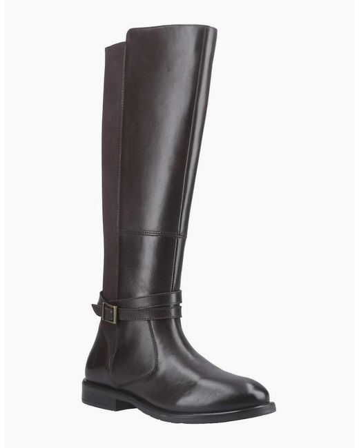 Hush Puppies Brown Victoria Knee High Boots