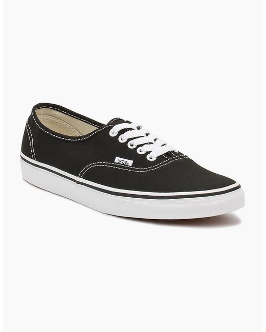 Vans Black Authentic Canvas Trainers