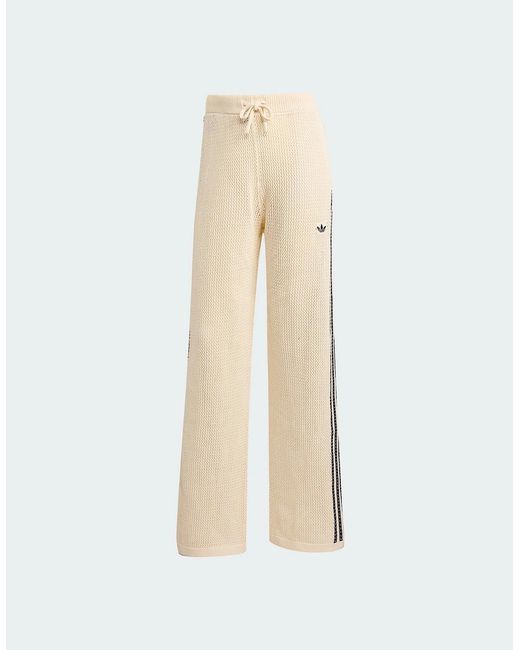 Adidas Natural Originals Premium Crochet Track Pants