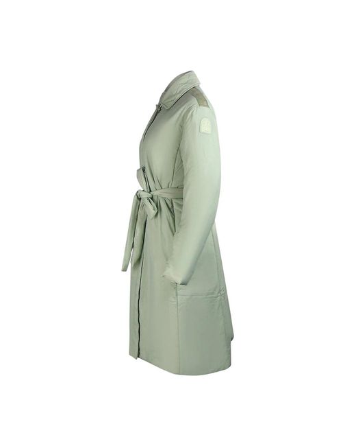 Parajumpers Green Melicent Nile Padded Oversize Long Jacket
