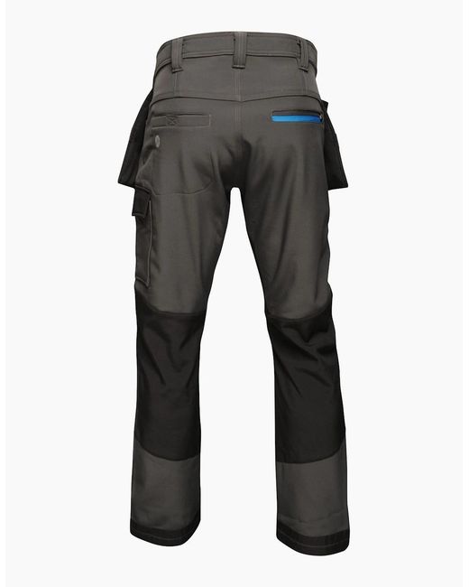 Regatta Gray Professional Softshell Trousers for men
