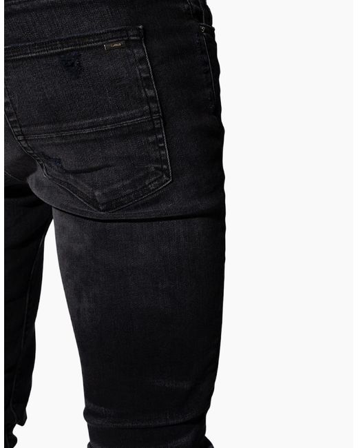 Amiri Black Slash Aged Jeans for men