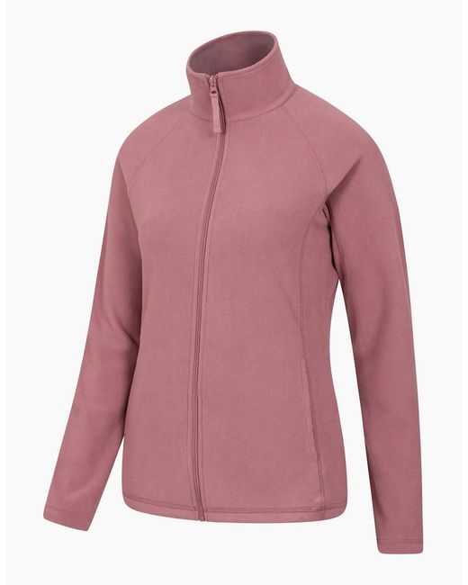 Mountain Warehouse Pink Ladies Raso Fleece Jacket
