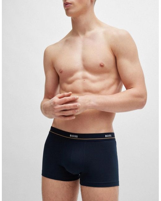 Boss Black Boss 5 Pack Essential Trunks Nos for men