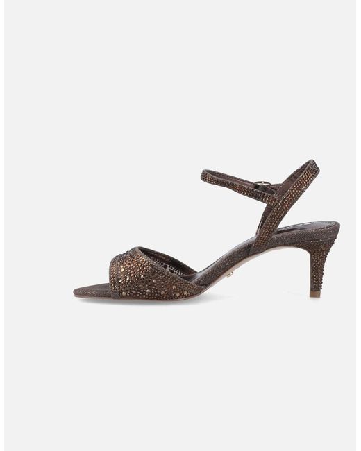 Dune Metallic Dune Manicure Sandals