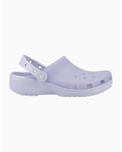 CROCSTM Purple Classic Frosted Clogs
