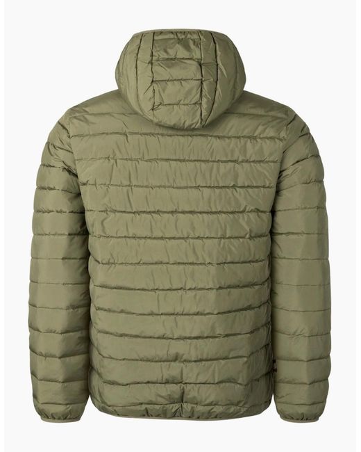 Aquascutum Green Active Rlg 100 Gr Army Hooded Jacket for men