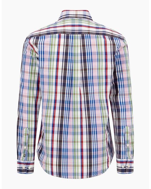 Fynch-Hatton Blue Fynch-Hatton Long Sleeved Shirt for men
