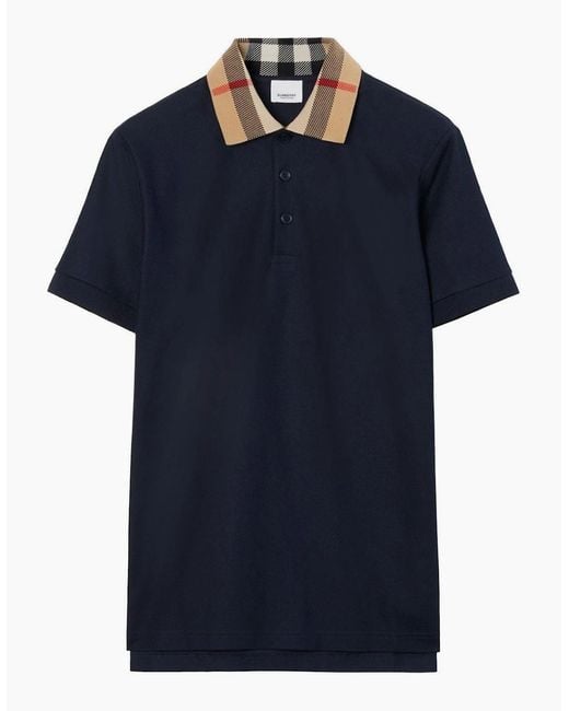 Burberry Blue Cody Polo for men