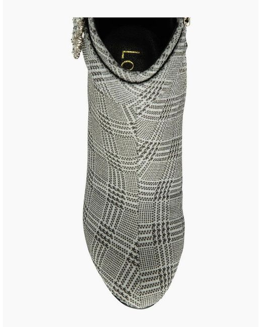 Lotus Gray Adele Ankle Boots