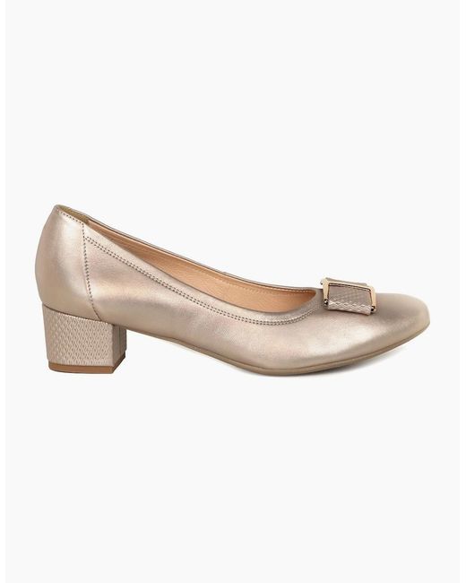 Bioeco White Eloise Court Shoes