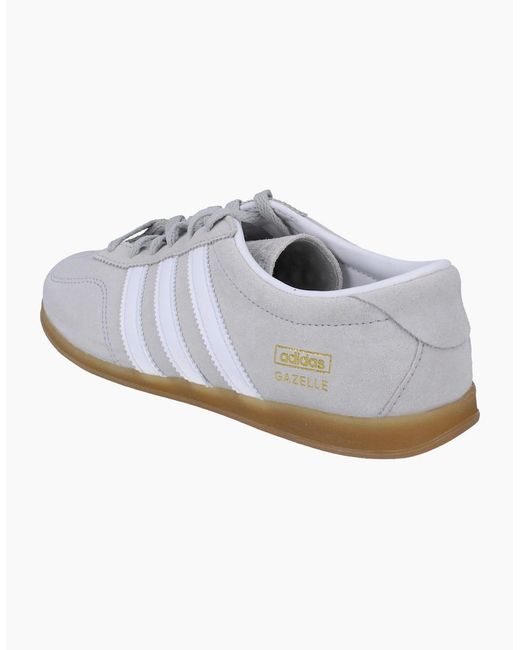 Adidas Gray Originals Gazelle Lo Pro Trainers Sneakers Js4516