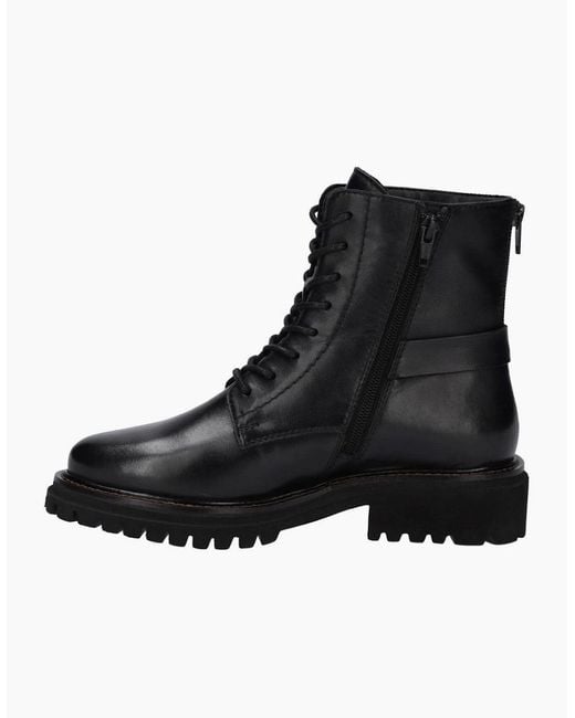 Josef Seibel Black Rachel 02 Lace Up Ankle Boots