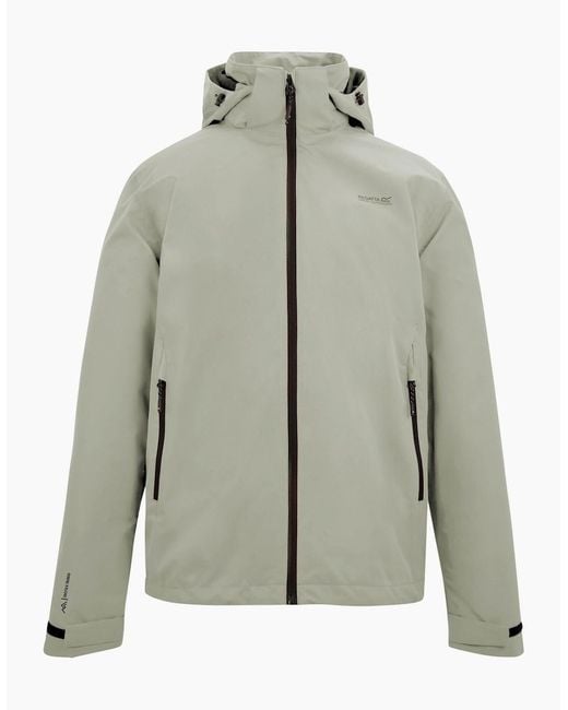 Regatta Green Oakhowe Waterproof Jacket for men