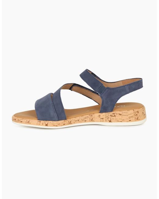 Gabor Blue Oporto Sandals