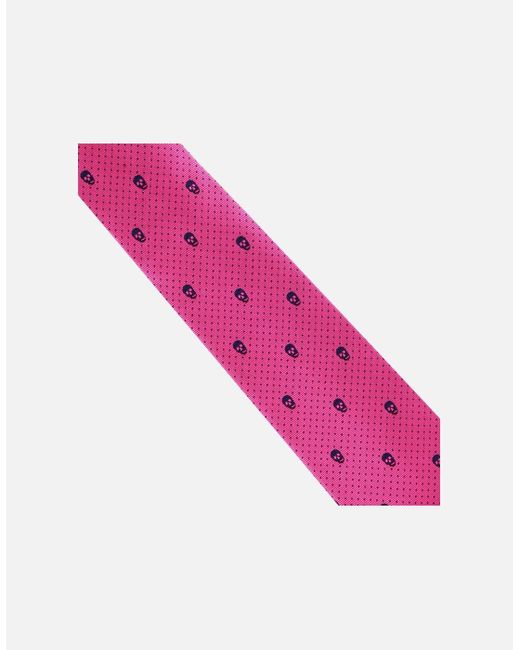 Alexander McQueen Pink Tie for men