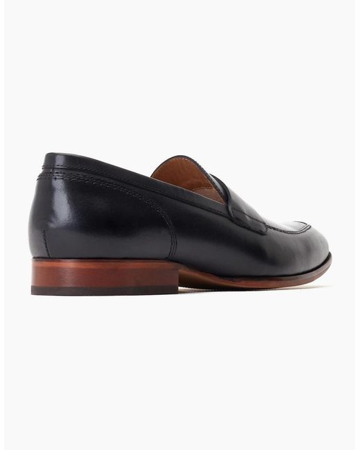 Base London Blue Bruno Penny Loafer for men