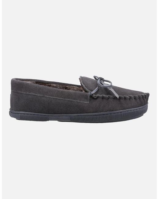 Hush Puppies Gray Ace Slippers for men