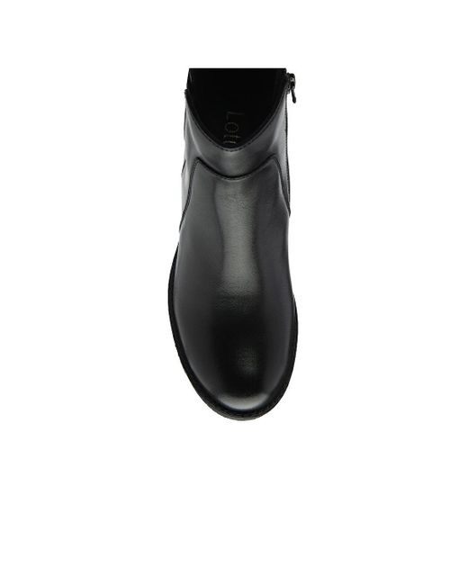 Lotus Black Lenora Ankle Boots