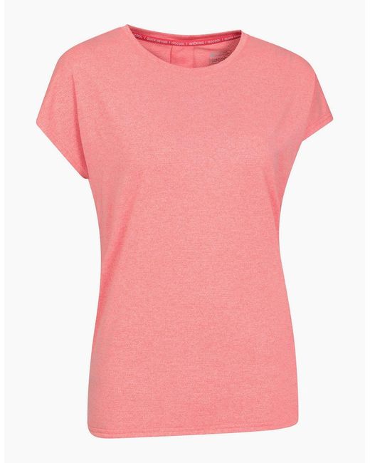 Mountain Warehouse Pink Ladies Flow Loose Active Top