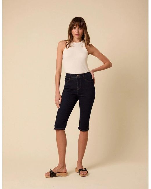 Nobody's Child Natural Capri Jeans