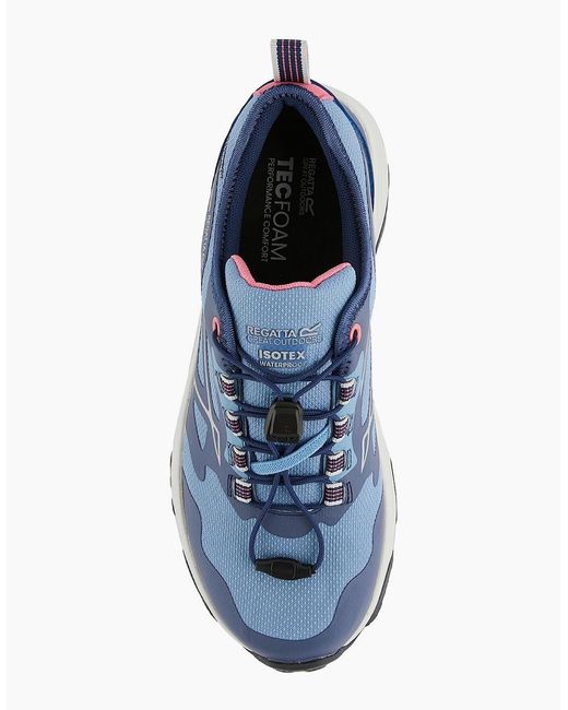 Regatta Blue Ladies Blaze Ii Waterproof Trainers