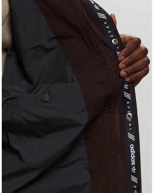 Adidas Brown Spzl Haslingden Jacket