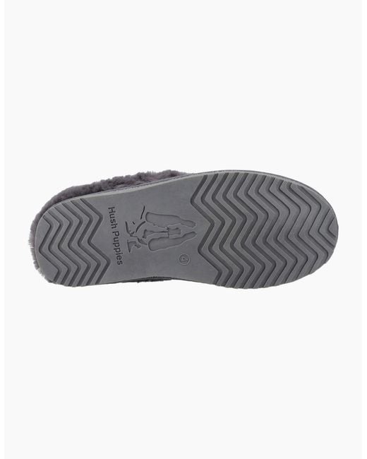 Hush Puppies Gray Amara Slippers