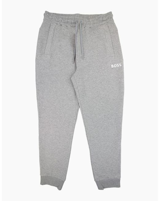 Boss Gray Hadiko 1 Metallic Logo Bottoms 059 for men