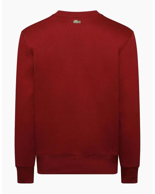 Lacoste Red Sweatshirt for men