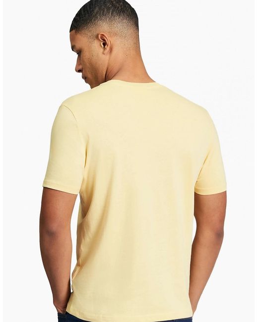 Ben Sherman Yellow Short Sleeve Signature T-Shirt for men