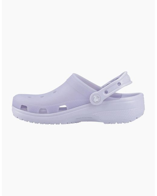 CROCSTM Purple Classic Frosted Clogs