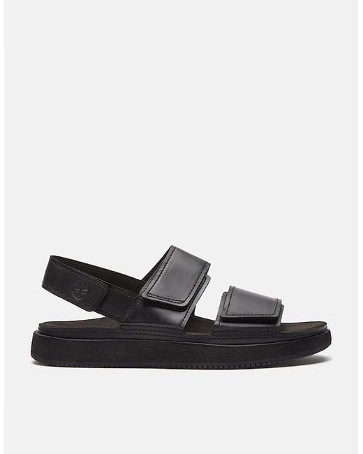 Timberland Black Casco Cove Backstrap Sandal for men