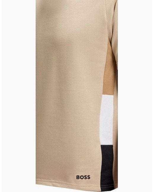 Boss Natural Iconic Soft Terry T-Shirt for men