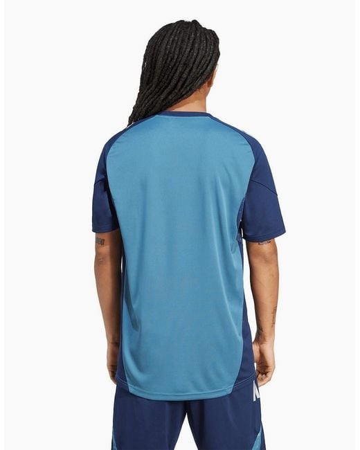 Adidas Blue Arsenal Tiro 25 Competition Training Shirt Adults for men