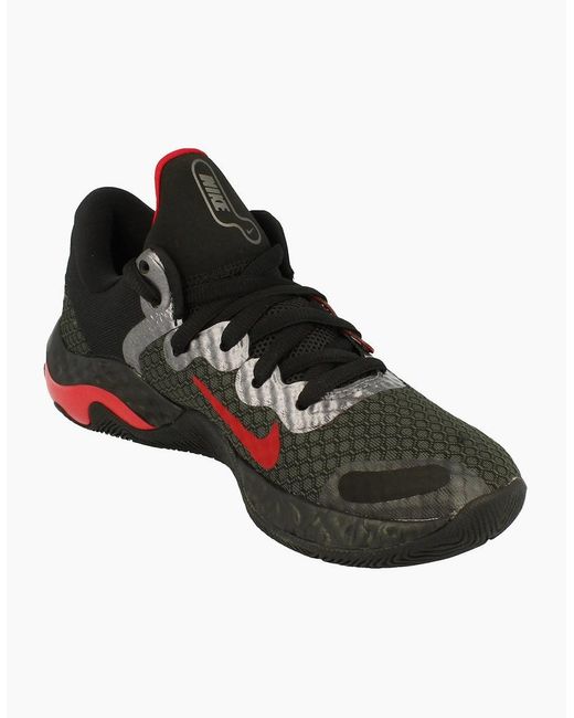 Nike Black Renew Elevate Ii Basketball Trainers Cw3406 002 for men