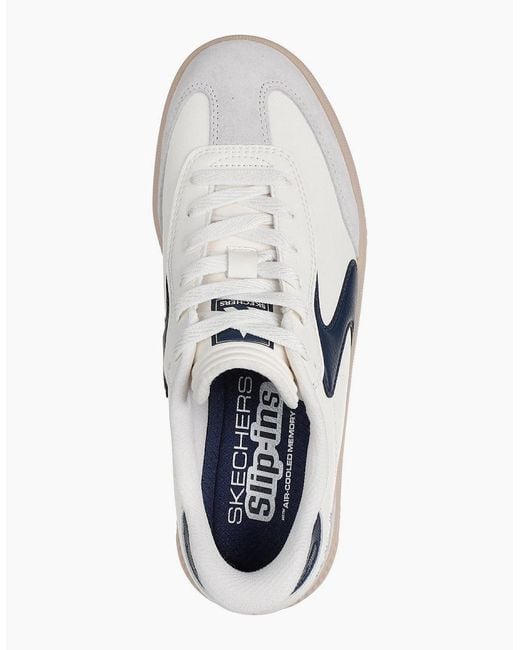 Skechers White Hotshot Hi