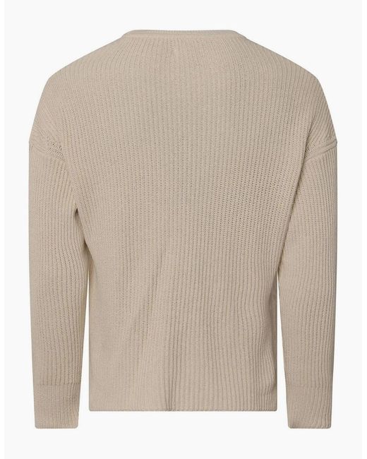 Replay Natural Knit Crewneck Jumper