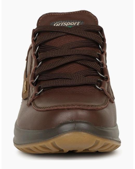 Grisport Brown Helford Walking Shoes for men