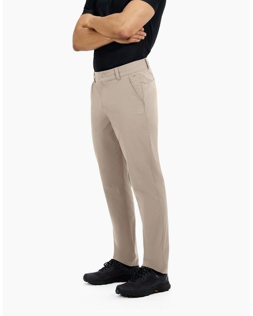 Berghaus White Everyday Straight Walking Trousers for men