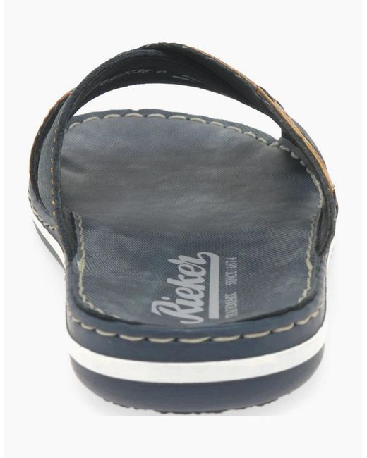 Rieker Blue Waves Sandals for men