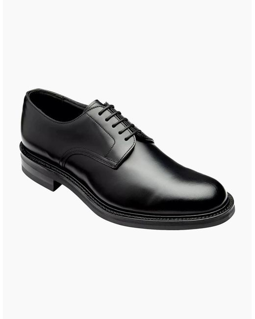 Loake Black Barbican Derby Shoe for men