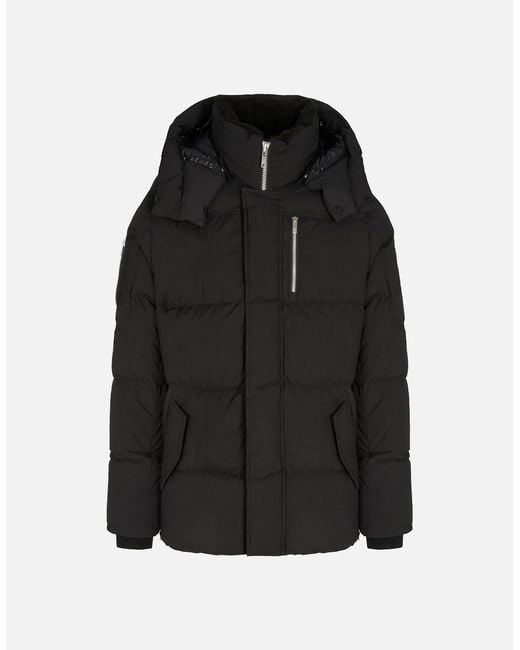 Moose Knuckles Black Everest 3Q Down Coat for men