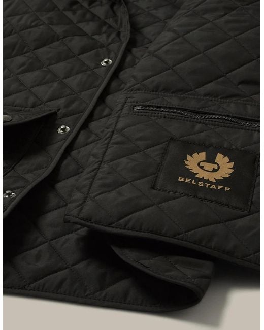Belstaff Black Icon Gilet for men