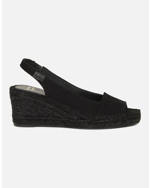 Toni Pons Black Fiore Espadrille Sandals