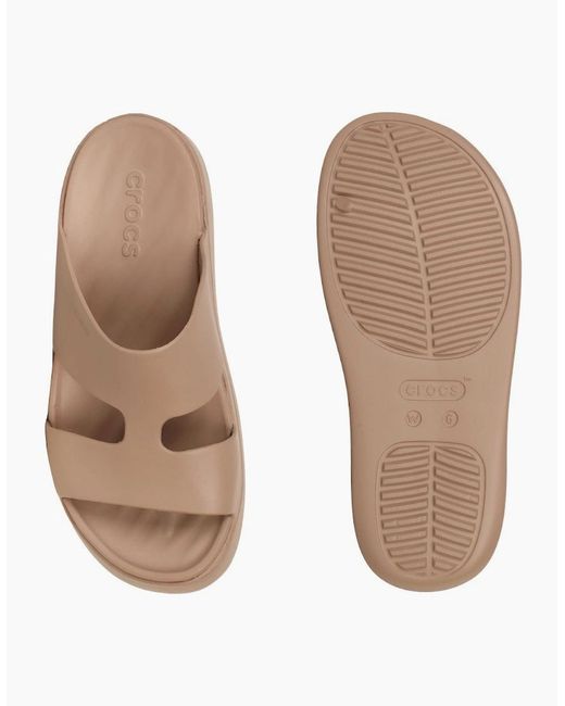 CROCSTM Brown Getaway Platform H-Strap Sandals