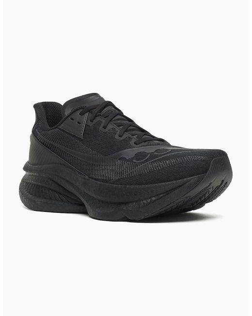 Saucony Black Endorphin Azura Triple Trainers for men