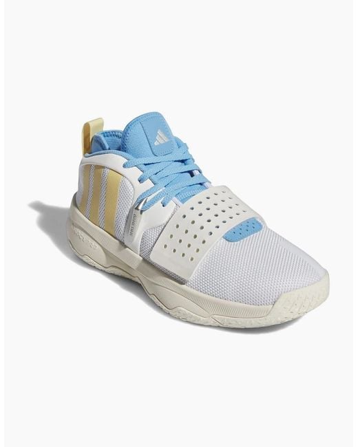 Adidas Blue Dame 8 Extply Basketball Trainers for men