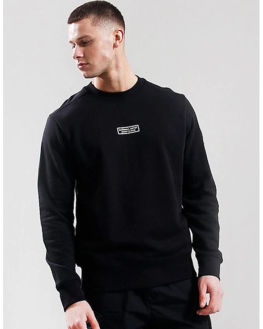 Marshall Artist Blue Siren Box Crewneck Sweatshirt for men